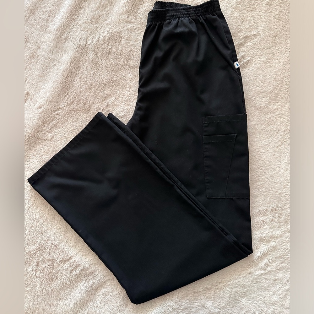 ScrubStar. Medical pants. Black